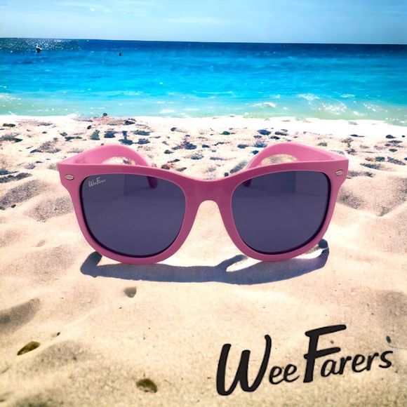 Wee Farers Bubblegum Pink Polarized Sunglasses - Picture 1 of 10